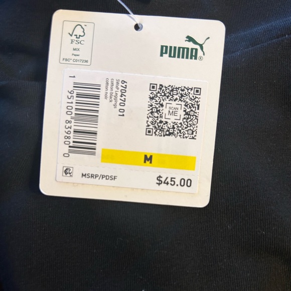 WOMENS PUMA SPORTWEAR LEGGING - Picture 4 of 4